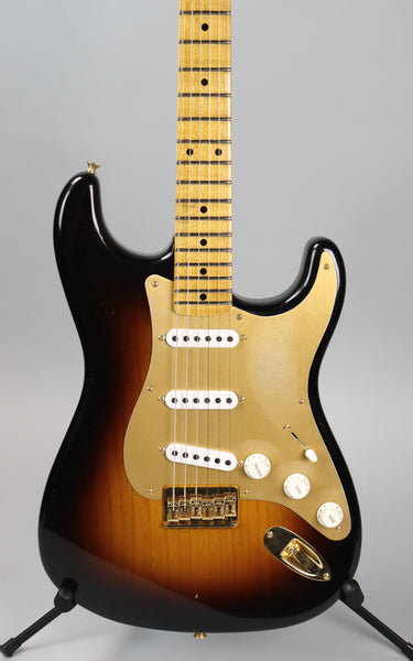 Fender Custom Shop Limited '55 Strat Journeyman Relic Wide Fade 2 Color Sunburst