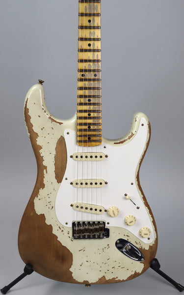 Fender Custom Shop '56 Strat Super Heavy Relic Aged India Ivory