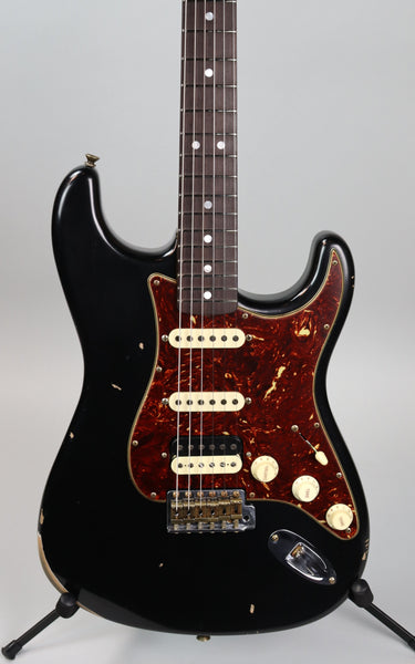Fender Custom Shop Limited Edition '67 HSS Strat Relic Aged Black