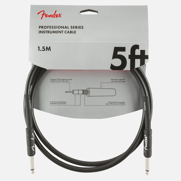 Fender Professional Series Instrument Cable 5'