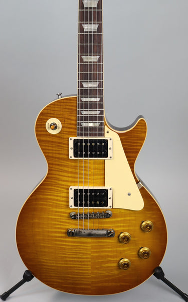Gibson Custom M2M '58 Les Paul Standard Figured Top Dirty Lemon Burst Murphy Light Aged