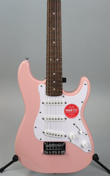 Squier Mini Strat Shell Pink