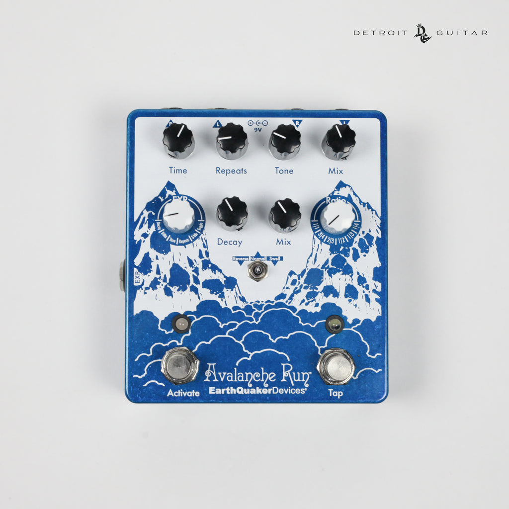 EarthQuaker Devices Avalanche Run V2 Stereo Reverb and Delay w/ Tap Tempo