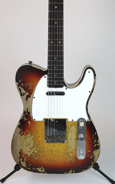 Fender Custom Shop '59 Ltd Telecaster Custom Super Heavy Relic Chocolate 3-Tone Sunburst